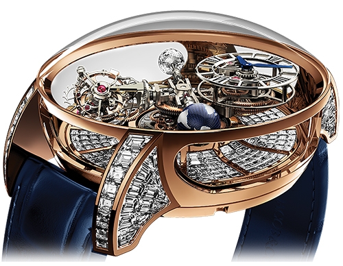 (image for) Jacob & Co ASTRONOMIA TOURBILLON RANGE BAGUETTE AT800.40.BD.BD.A Replica watch